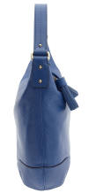 Blue Leather Bag